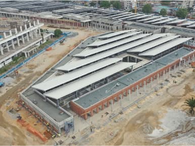 Transforming GMK Stadium in Benin | Insulated Panel Solutions